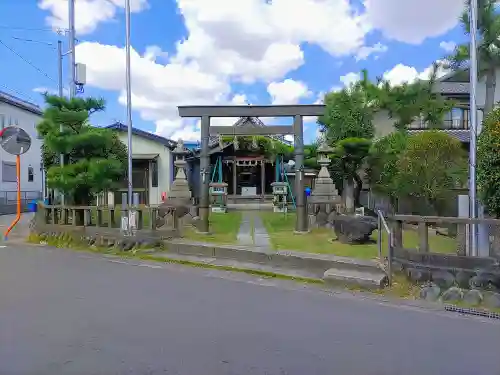 神明社（百保神明社）の鳥居