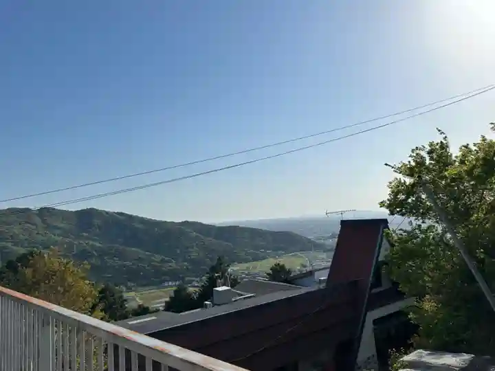 石巻神社山上社の景色