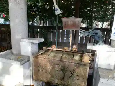 大鳥神社の手水舎