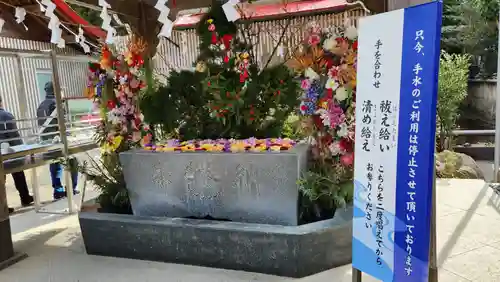 金蛇水神社の手水舎