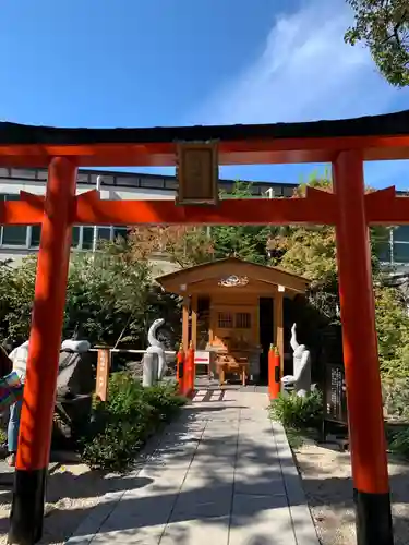 蛇窪神社の鳥居
