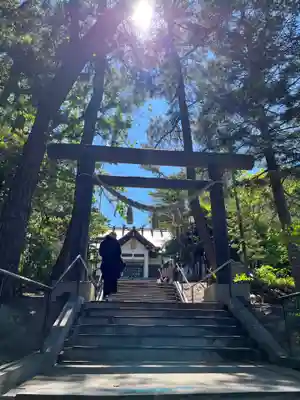 手稲神社の鳥居
