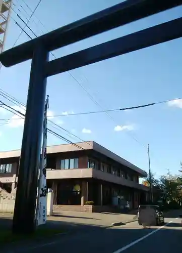 帯廣神社の鳥居