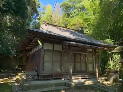 國府里神社の本殿・本堂
