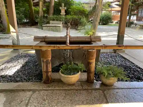 廣瀬大社の手水舎