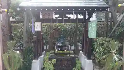 高木神社の手水舎