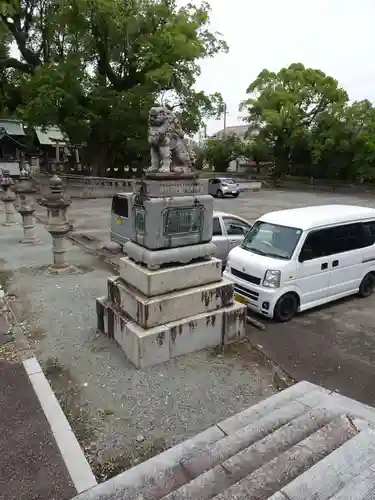 下庄八幡神社の狛犬