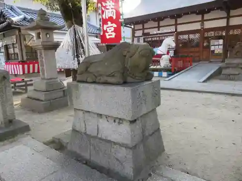 吉祥院天満宮の狛犬