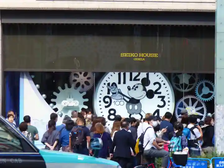 築地本願寺(本願寺築地別院)の周辺