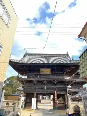 西大寺の山門・神門
