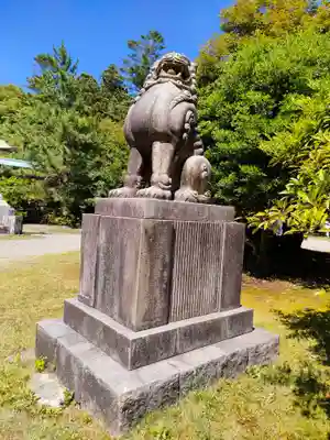氣多大社の狛犬