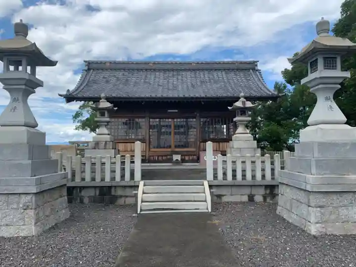 神明神社の本殿・本堂