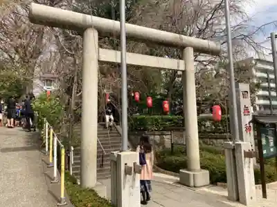 田無神社の鳥居