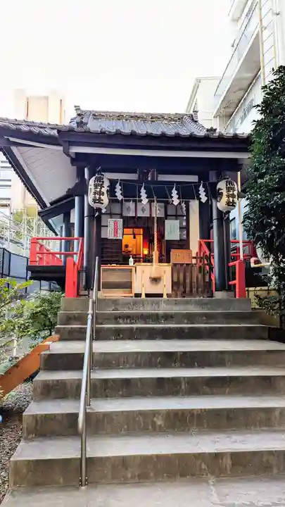 飯倉熊野神社の本殿・本堂
