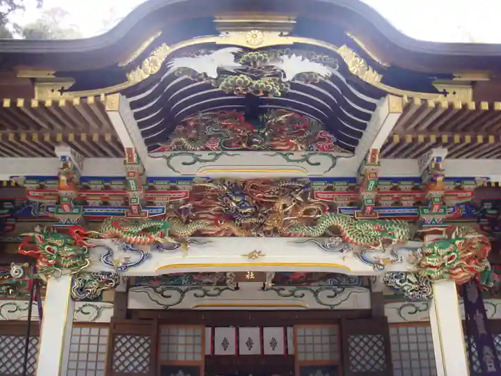 宝登山神社の芸術