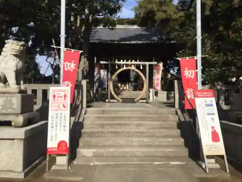 片瀬諏訪神社の本殿・本堂