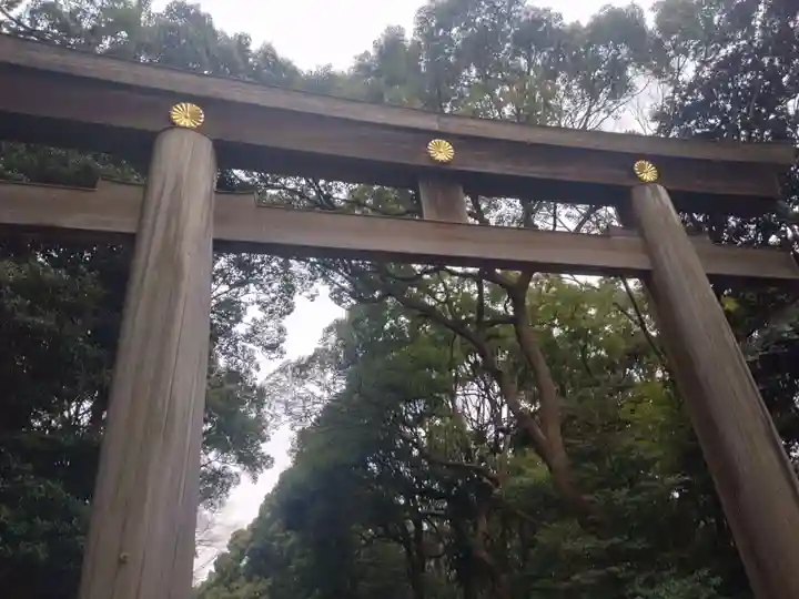 明治神宮の鳥居