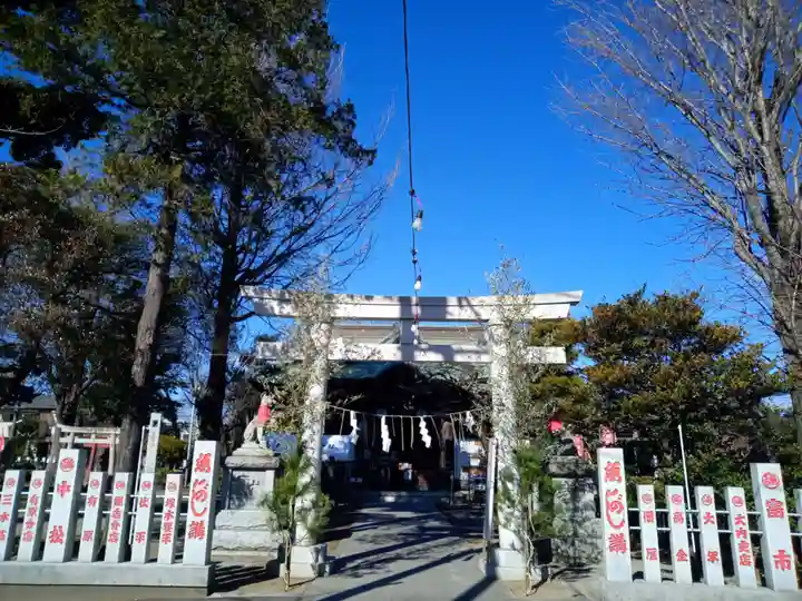 半田稲荷神社の鳥居