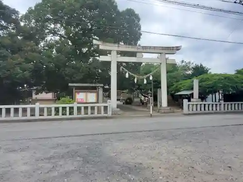 島田八坂神社の鳥居