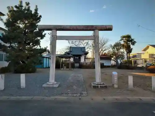 市杵島神社の鳥居