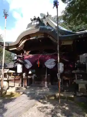 粟田神社の本殿・本堂