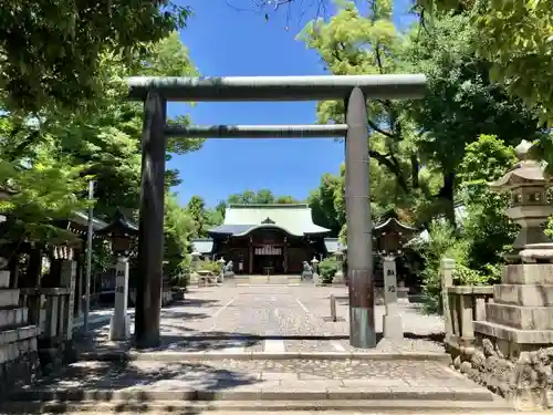 溝旗神社（肇國神社）の鳥居