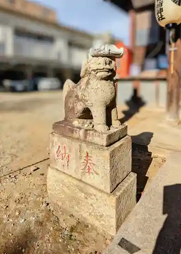 染井稲荷神社の狛犬