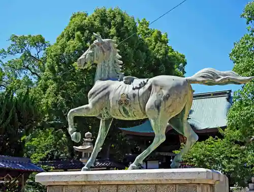 三津厳島神社の狛犬