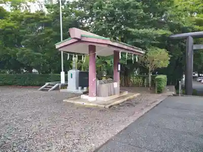千葉縣護國神社の手水舎