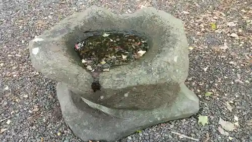 山鼻神社の手水