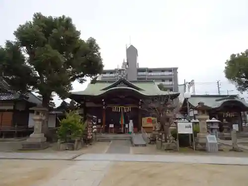 感田神社の本殿・本堂