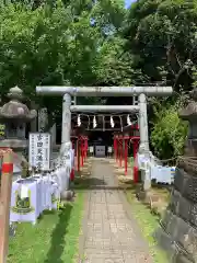 常陸第三宮　吉田神社の鳥居