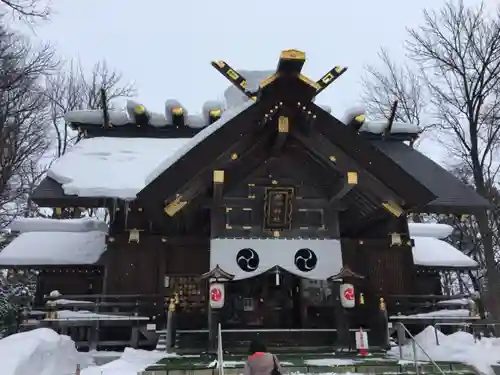 旭川神社の本殿