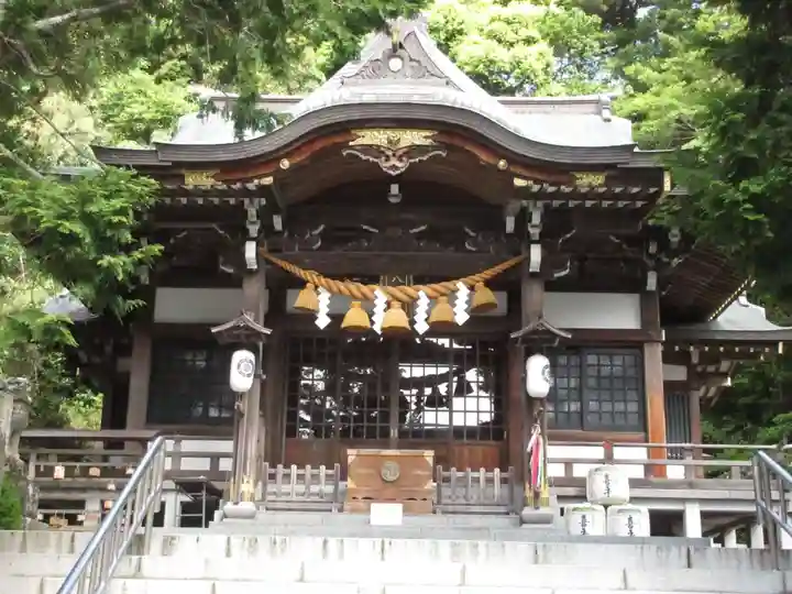 下田八幡神社の本殿・本堂