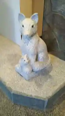 初音森神社の狛犬