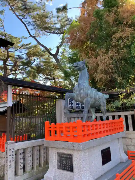 阿部野神社の狛犬