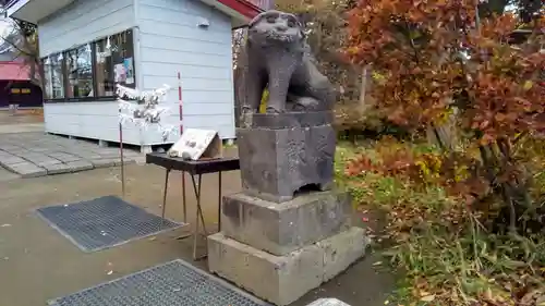 江部乙神社の狛犬