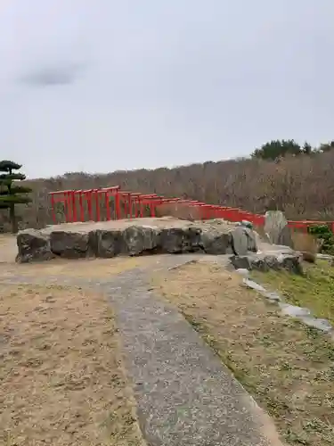 高山稲荷神社の景色