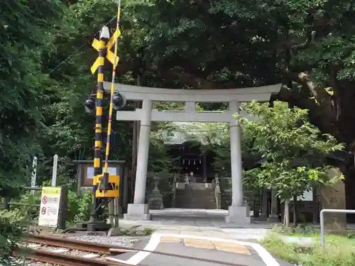 御霊神社の鳥居