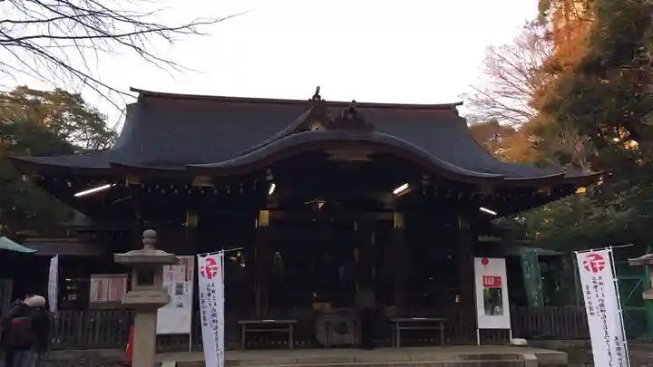 渋谷氷川神社の本殿・本堂