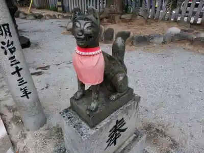警固神社の狛犬