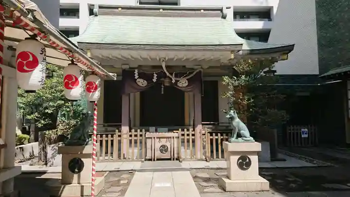 宮益御嶽神社の本殿・本堂