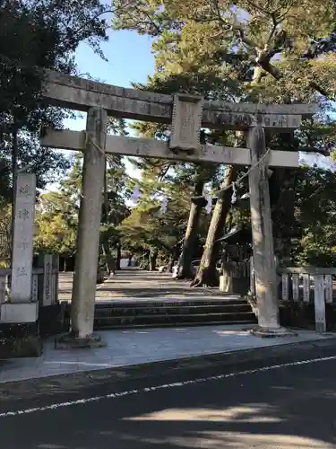 焼津神社の鳥居