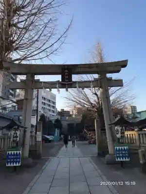 今戸神社の鳥居