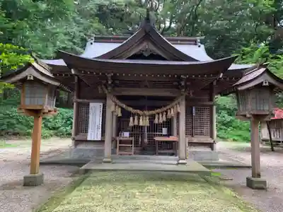 落立神社の本殿・本堂