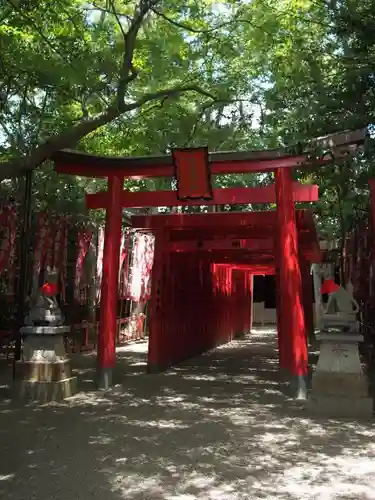 河邊七種神社の鳥居