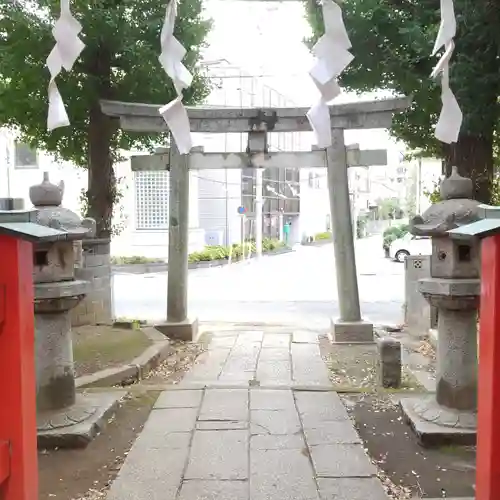 八幡神社の鳥居