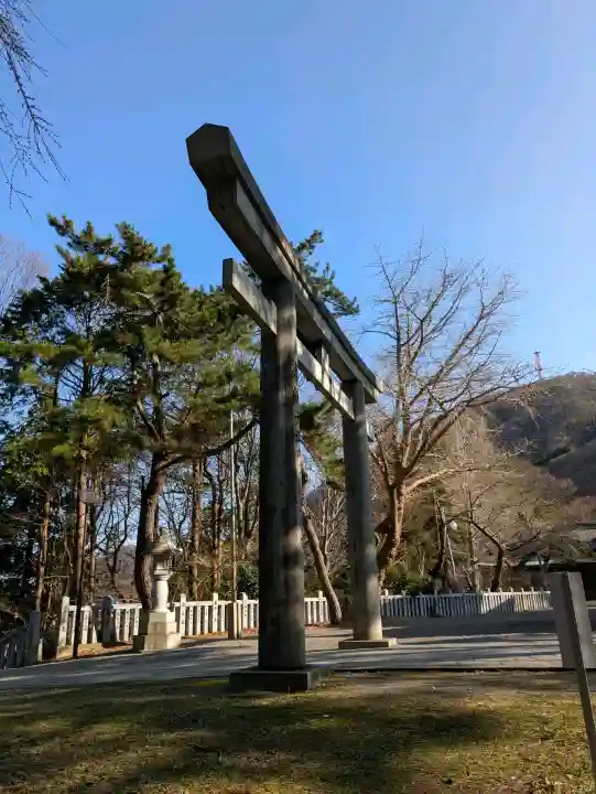函館八幡宮の鳥居