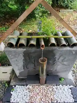 網戸神社の手水舎