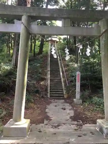 鏡神社の鳥居